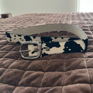 Stylish Black and White Women's Belt